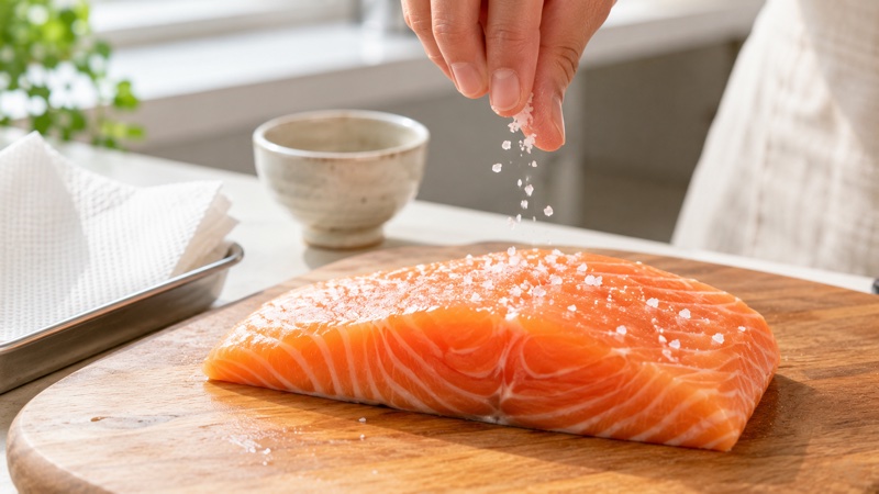 魚の生臭さは「塩→酒→牛乳」の下処理で消える【3つのコツ】